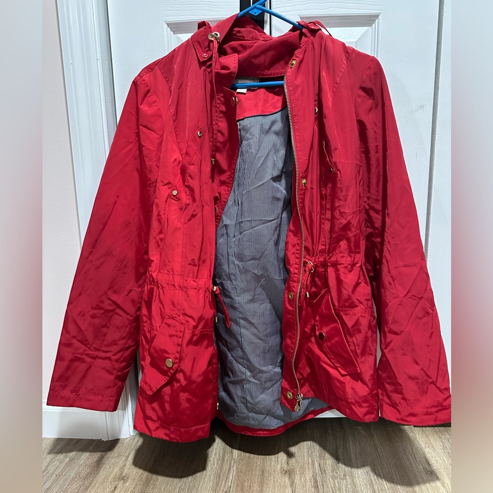 Charter Club Vibrant Red Outerwear